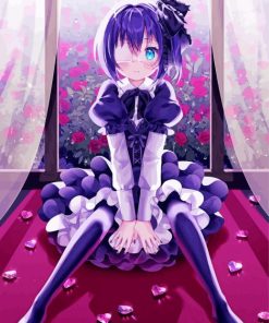 Cute Rikka Takanashi Paint By Number