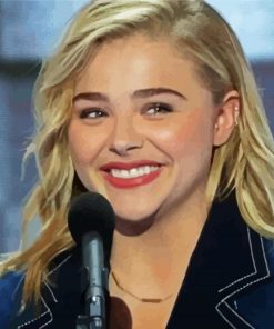 Cute Chloe Grace Moretz Paint By Number