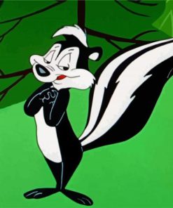 Cute Pepe Le Pew Paint By Number