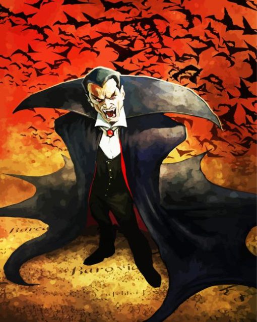 Dracula Paint By Number