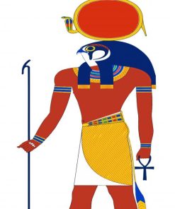 Egyptian Sun God Paint By Number