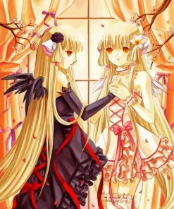 Freya And Chii Chobits Paint By Number