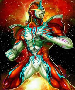 Galaxy Ultraman Paint By Number