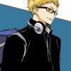 Haikyuu Tsukishima Side Profile Paint By Number