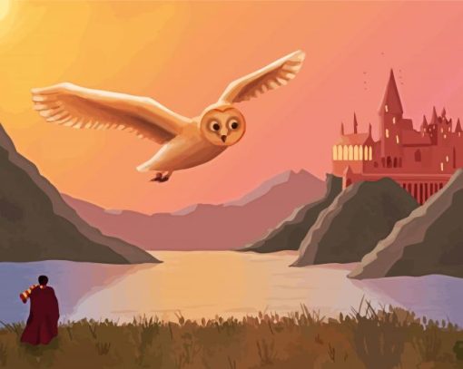 Hedwig Hogwarts Paint By Number