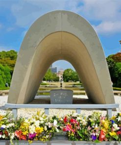 Hiroshima Peace Memorial Park Paint By Number