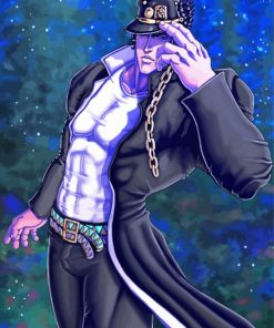 Jojos Bizarre Adventure Jotaro Kujo Paint By Number