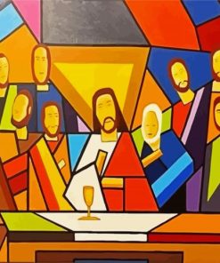 Last Supper Art Paint By Number