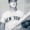 Monochrome Mickey Mantle Paint By Number