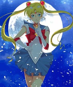 Moon Empire Tsukino Anime Paint By Number