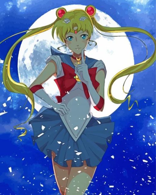 Moon Empire Tsukino Anime Paint By Number