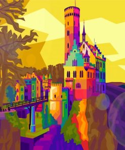 Pop Art Castle Paint By Number