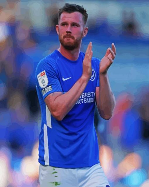 Ryan Tunnicliffe Football Player Paint By Number