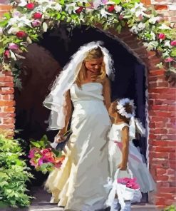 Two Brides Paint By Number