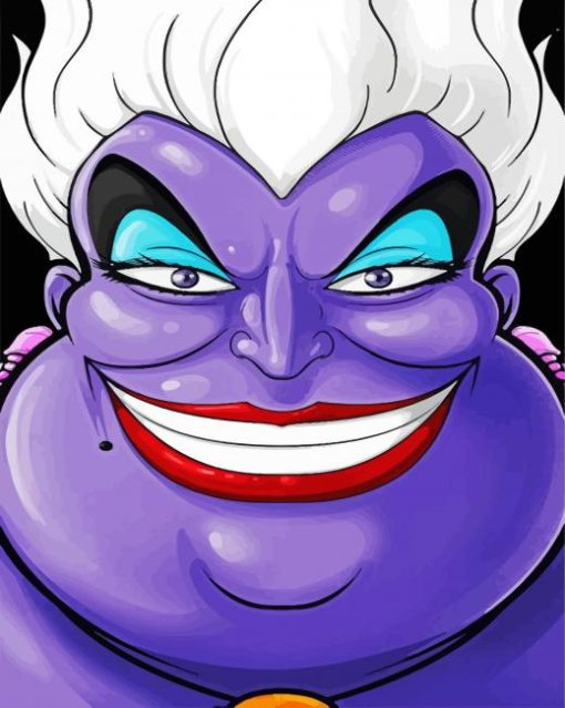 Ursula Face Paint By Number