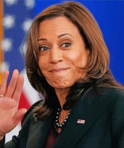 Vice President Harris Paint By Number