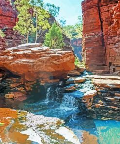 Weano Gorge Karijini National Park Paint By Number