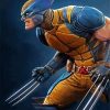 Wolverine Illustration Art Paint By Number