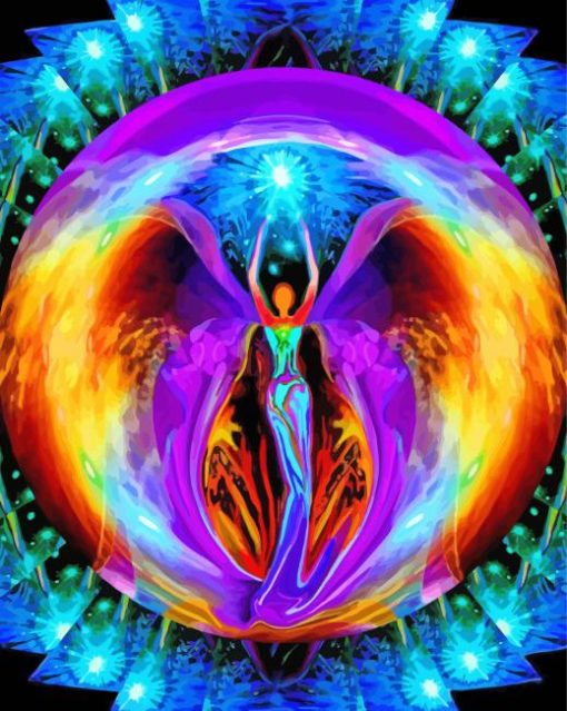 Abstract Chakra Art Paint By Number