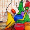 Abstract African Women Paint By Number