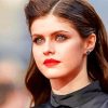 Actress Alexandra Daddario Paint By Number