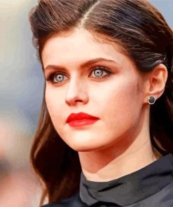 Actress Alexandra Daddario Paint By Number