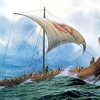 Aesthetic Viking Ship Paint By Number