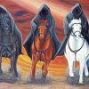 Aesthetic Four Horsemen Of The Apocalypse Paint By Number