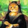 Aesthetic Mona Lisa Cat Paint By Number