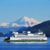 Aesthetic Seattle Ferry Paint By Number