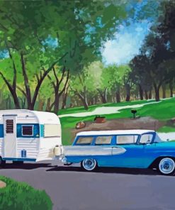 Aesthetic Travel Trailer Paint By Number