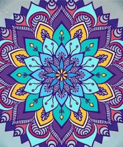 Aesthetic Mandala Paint By Number