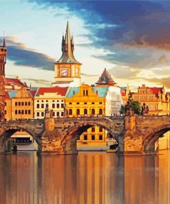 Aesthetic St Charles Bridge Paint By Number