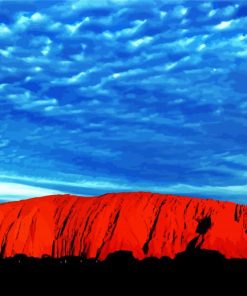 Aesthetic Uluru Paint By Number