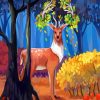 Autumn Deer Art Paint By Number