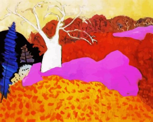 Autumn By Milton Avery Paint By Number