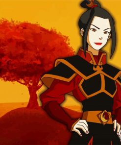 Azula Girl Character Paint By Number