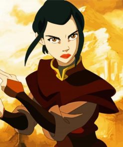 Azula From Avatar Paint By Number