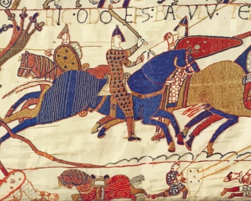 Bayeux Tapestry Paint By Number