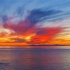 Beach Sunset In Catalina Island Paint By Number