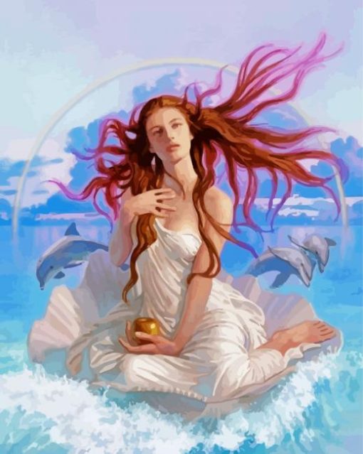 Beautiful Aphrodite Art Paint By Number