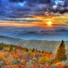 Beautiful Virginia Mountains At Sunset Paint By Number