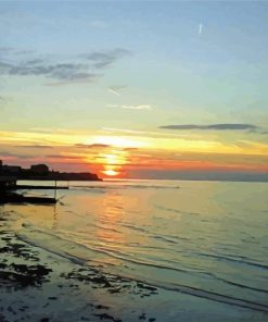 Birchington On Sea Beach Paint By Number