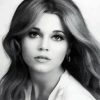 Black And White Young Jane Fonda Paint By Number