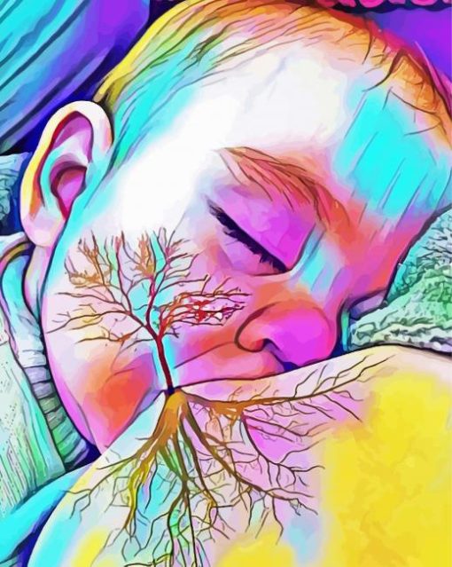 Breastfeeding Tree Of Life Paint By Number