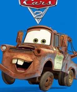 Cars 2 Disney Character Paint By Number