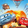 Cars 2 Poster Paint By Number