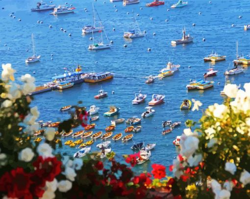 Catalina Island Harbour Paint By Number