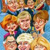 Coronation Street Caricature Paint By Number