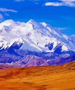 Denali Alaska Landscape Paint By Number